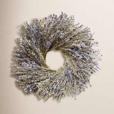 22" Handcrafted Lavender Wreath