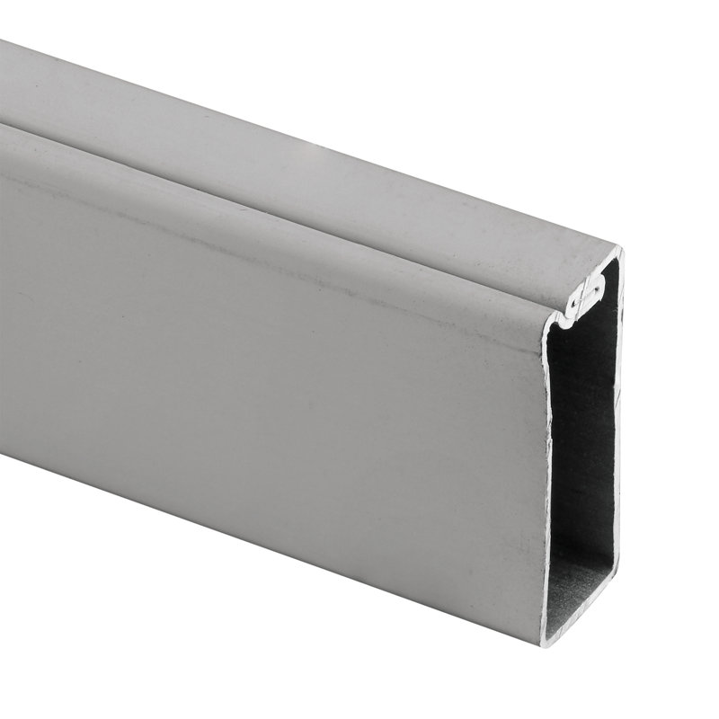 Barre d'écartement, 11/16 po x 72 po x 0,025 po, finition moulin, Silver