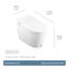 5-Series Electronic Toilet with Elongated Seat and Remote