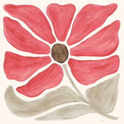 Modern Petals V by Veronique Charron