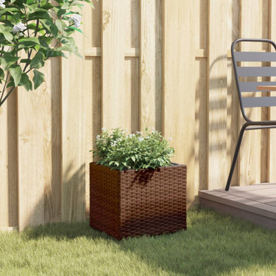 Garden Planter Poly Rattan