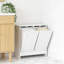 Armoire à linge dissimulée, armoire de rangement inclinable