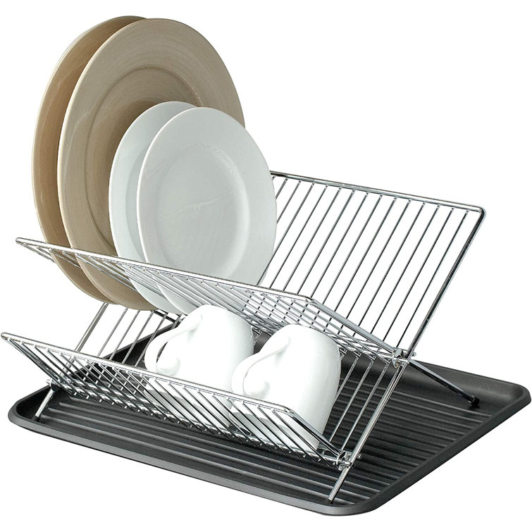 SmartDesign Smart Design Chrome Folding Dish Rack