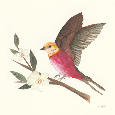 " Birds And Blossoms IV " by Courtney Prahl