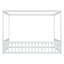 Lit à baldaquin élégant avec balustrades de sécurité-1275728237