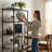 5-Tier Adjustable Heavy-Duty Wire Shelving Units - Rust-Resistant Metal Storage Racks For Kitchen, Garage, Bathroom & Pantry (29.53" D X 13.78" W X 59.06" H)-1478603331-1478603328