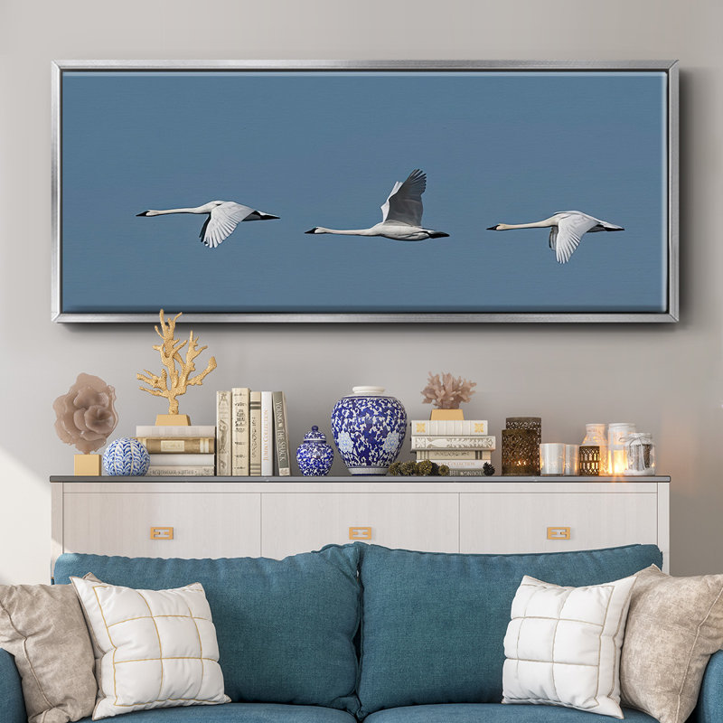 Wing Up Wing down- Framed Canvas