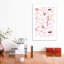 «Pink Girls Alphabet», reproduction d'impression-52839086-52839085-52839084