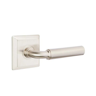 Emtek Privacy Interior Mortise w/ Quincy Rosette & Manning Lever