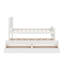 Lit plateforme simple avec tiroirs et lit gigogne-114402417