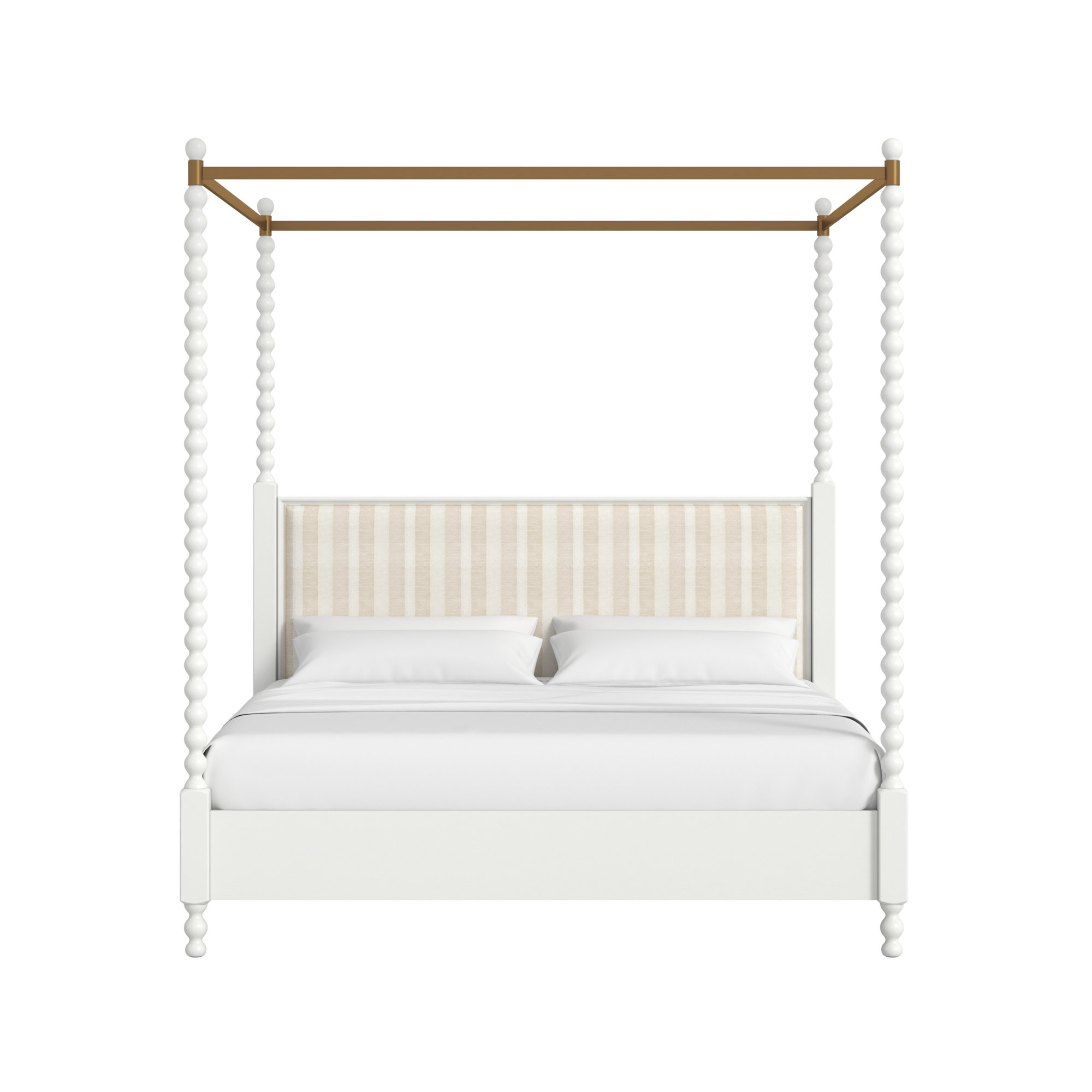 Haven Uph Canopy Poster Bed, Queen
