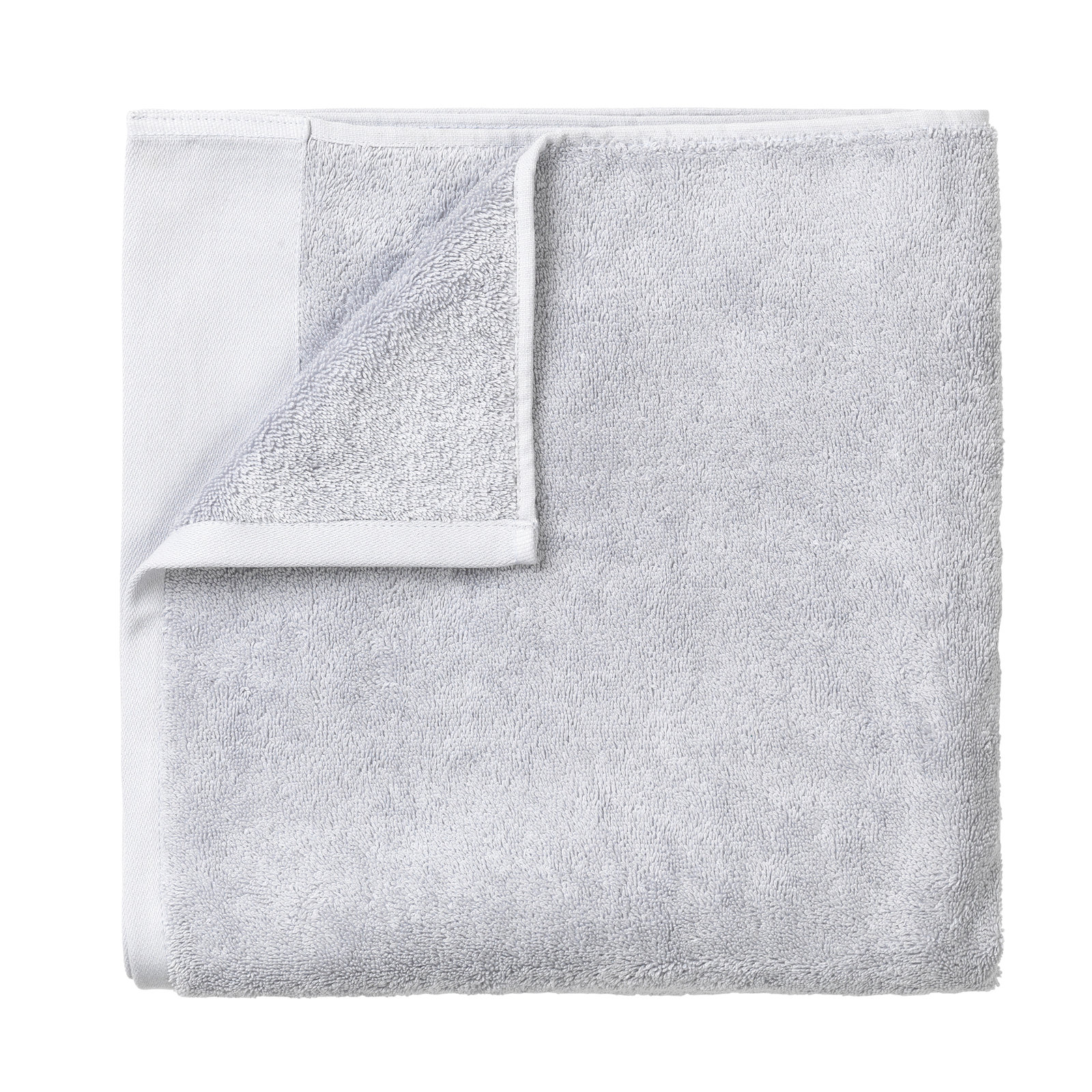 RIVA 100% Organic Cotton, MicroChip-Light Gray, Bath Towel - 1 Pack