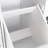 Kitchen Island With Trash Can Storage, Drop Leaf, Spice Rack, Towel Adjustable Shelf, Rolling On Wheels, White Drawers And Cabinets, Leaf Counter, Space, Shelf-1742630955