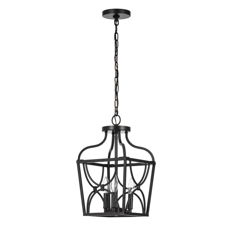 Luminaire suspendu géométrique 3 lumières Ahron