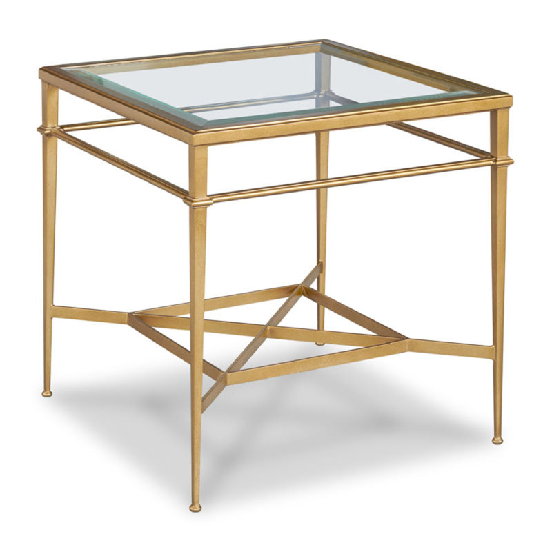 Madeline End Table, Gold