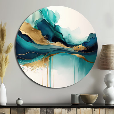Belper - Abstract Round Metal Art
