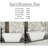 59" White Acrylic Freestanding Bathtub