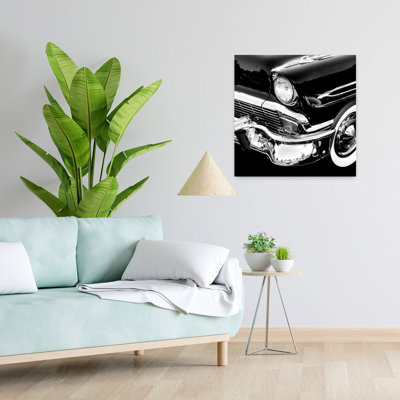 Voiture rétro, art contemporain