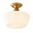 Horst 1 - Light 11.81'' Glass Shade Semi-Flush Mount Light Fixture