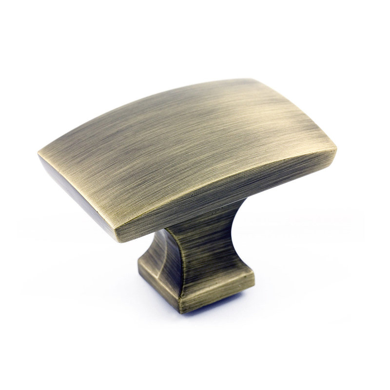 Expression Rectangle Knob, Antique English