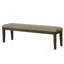 Tissu gris chaud de style Transitional