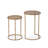 Southern Classic Round Outdoor Side Table , 15.5 " D