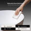 Lavabo vasque ovale à surface solide 20 po x 14 po MonBlari - blanc mat-120971720