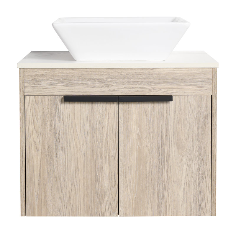 Meuble-lavabo à fixation flottante avec lavabo Malwae