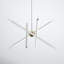 Poco 8 Light Metal Dimmable Sputnik Chandelier-789091638