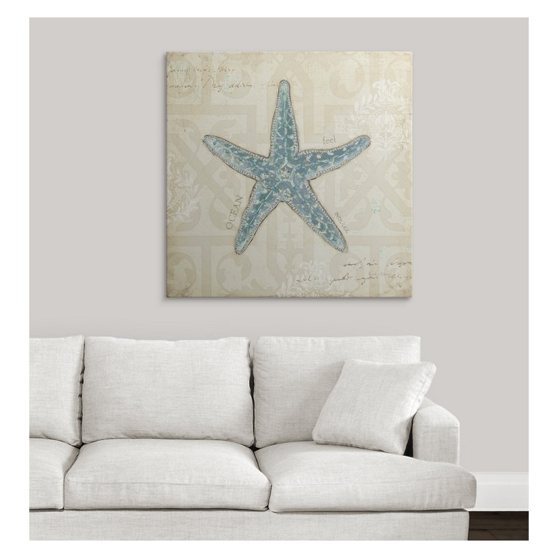 « ii » par emily adams, impression Beach Treasures, H 35 po x l 35 po x P 1,5 po, Toile