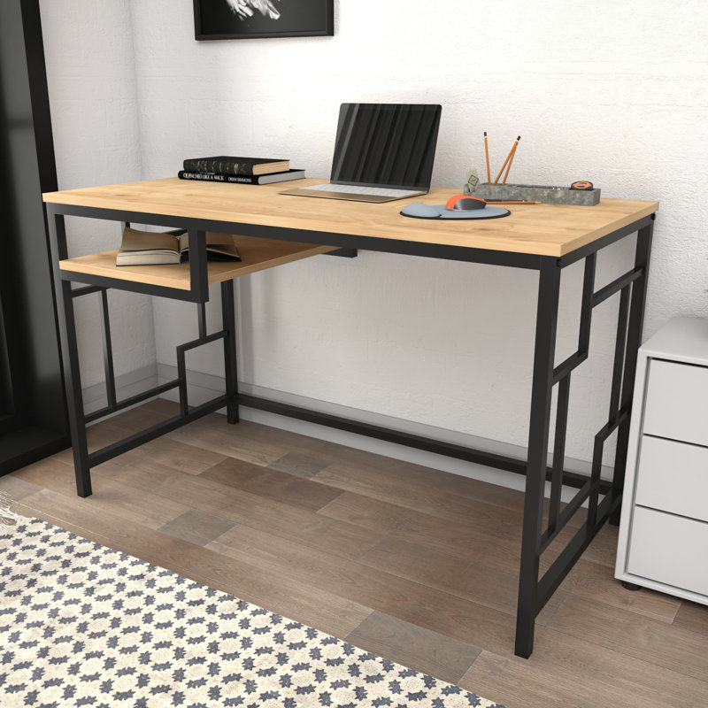 Bureau d'écriture Richland, Brun / noir