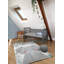 Cate Polypropylene Green/Grey Indoor Rug