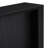 Piedmont 56" Wide Rectangular Fluted Console Table in Black Grain-748885531