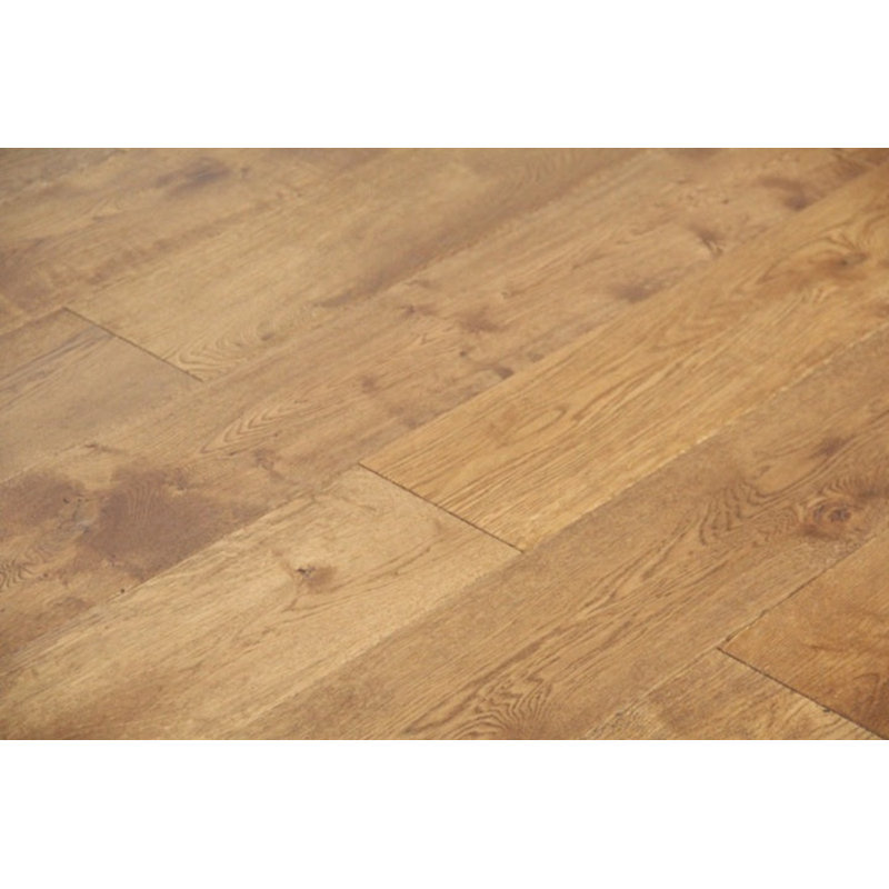 Oak 19cm W Hardwood Flooring, Oak Brushed