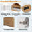 Kitchen Island With Extendable Dining Table, Double-sided Storage, 2 Drawers, Power Outlet And Side Open Shelves-119633168