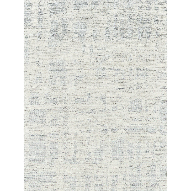 Aspen Hand Tufted Abstract Area Rug, Rectangle 12' x 15', Gray/Ivory