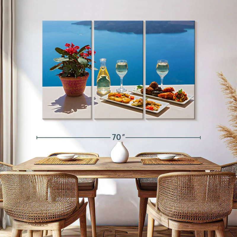 Yarlin Lunch With A View, 42" H x 65" W