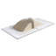35.8" Integrated Sink Countertop Vanity Sink Bowl White Ceramic + Faucet