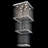 Calafell 8 - Light Dimmable Tiered Chandelier