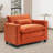 Oversized Chaise Lounge Chair 57", Fluffy Sofa Bed With Pillows & Wide Armrests, Ottoman & USB Cup Holders,Plush Faux Fur Sleeper Couch For Living Room, Bedroom, Dormitory-123339587