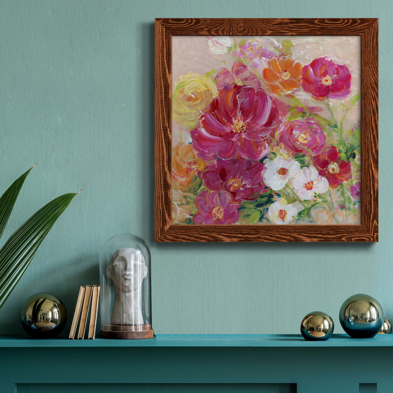 Eucalyptus Grove - Peinture sur toile encadrée, Cadre en érable, H 20 po x l 20 po x P 1,5 po