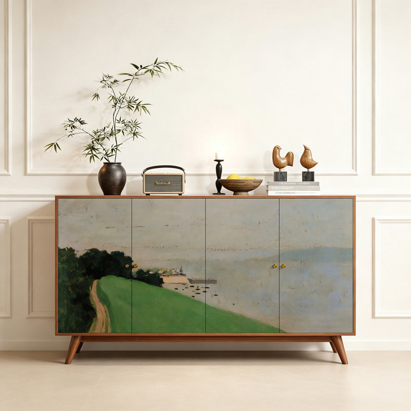 Retro style decorative universal sideboard cabinet