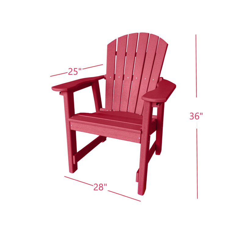 Fauteuil de salle à manger Kleinman, Canneberge