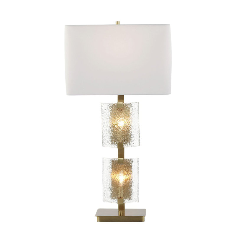 Lampe de table Gemelle, laiton