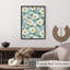 Floral Daisy Flowers, impression d'art moderne sans cadre-863600123