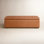 Lakeport Genuine Leather Storage Ottoman
