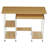 Aleta Steel Computer Desk-704419402