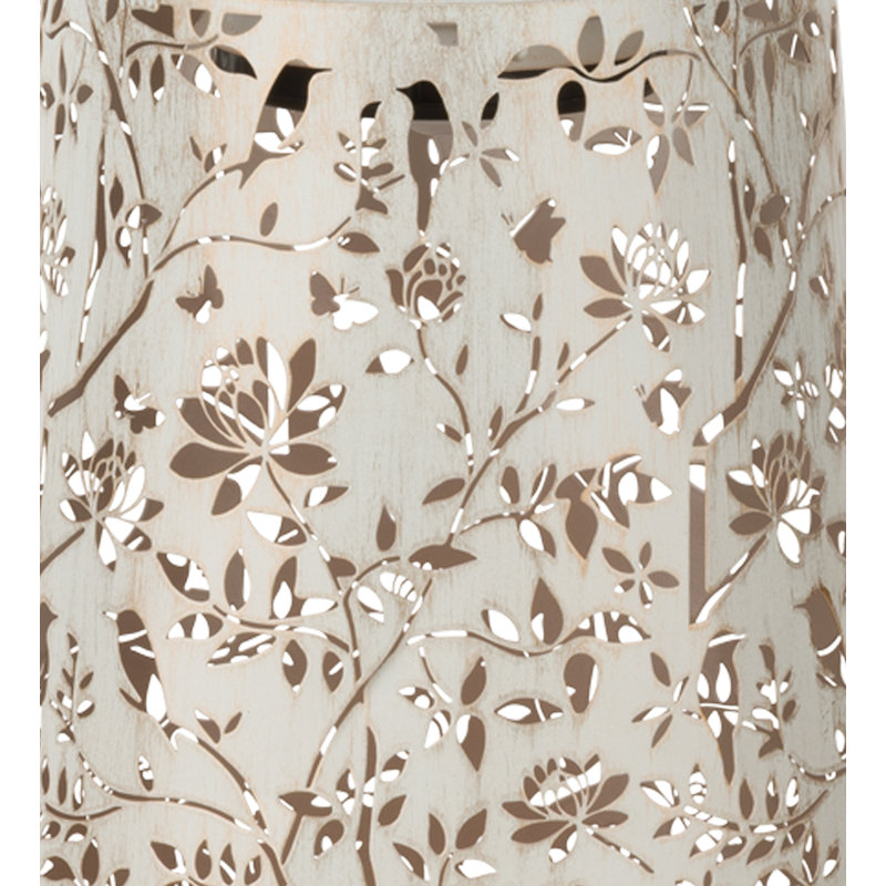 Lanterne solaire pastel ombre - blanc