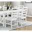 De 2 chaises d'appoint en bois blanc, capacité de poids de 250 lb