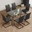 Table en verre de style moderne